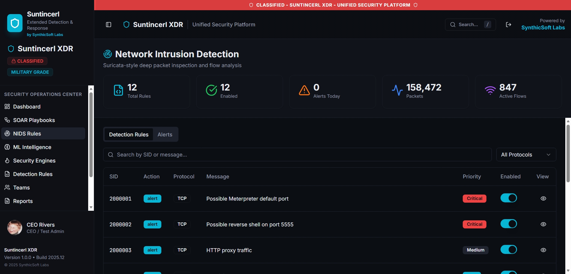 Network Intrusion Detection